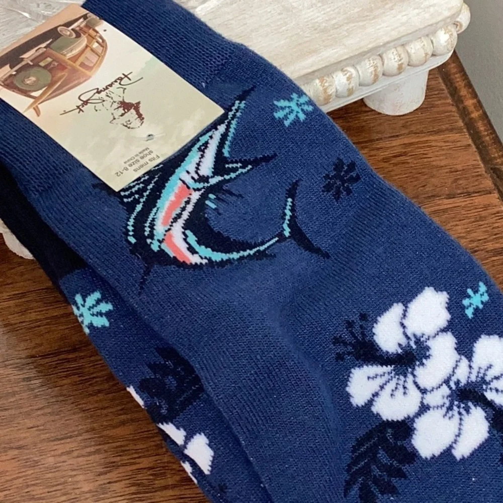 New Panama Jack men’s Socks Size 8-12 2-pack swordfish